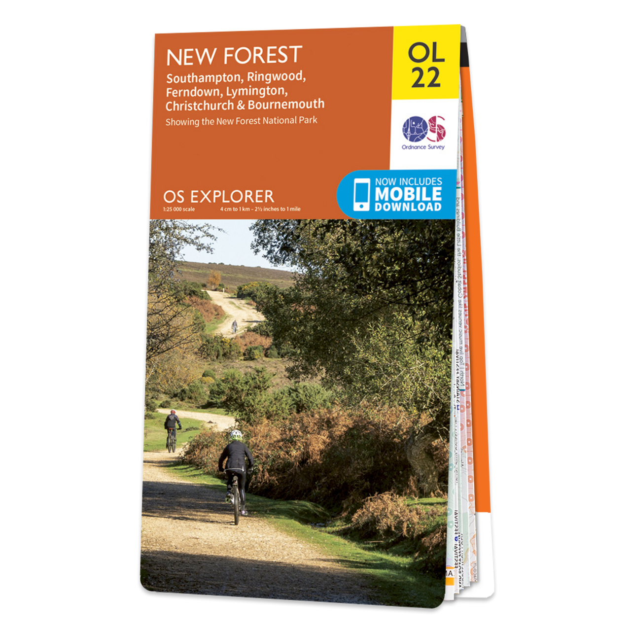 new forest cycle tracks map